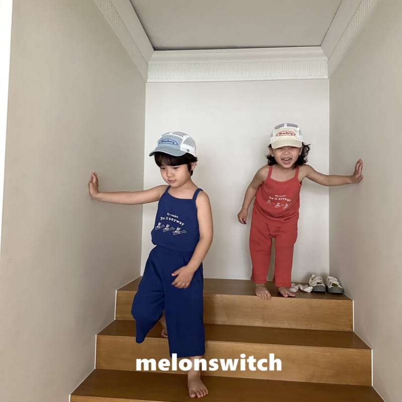 Melon Switch - Korean Children Fashion - #discoveringself - Rabbit Top Bottom Set - 3