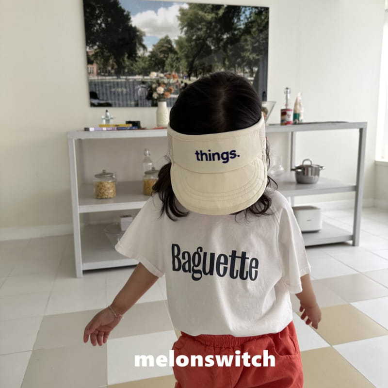Melon Switch - Korean Children Fashion - #discoveringself - Thinks Sun Cap - 6