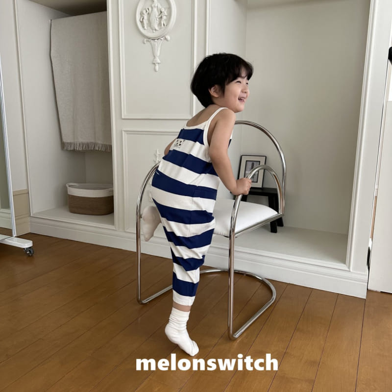 Melon Switch - Korean Children Fashion - #fashionkids - Watermelon Jumpsuit - 5