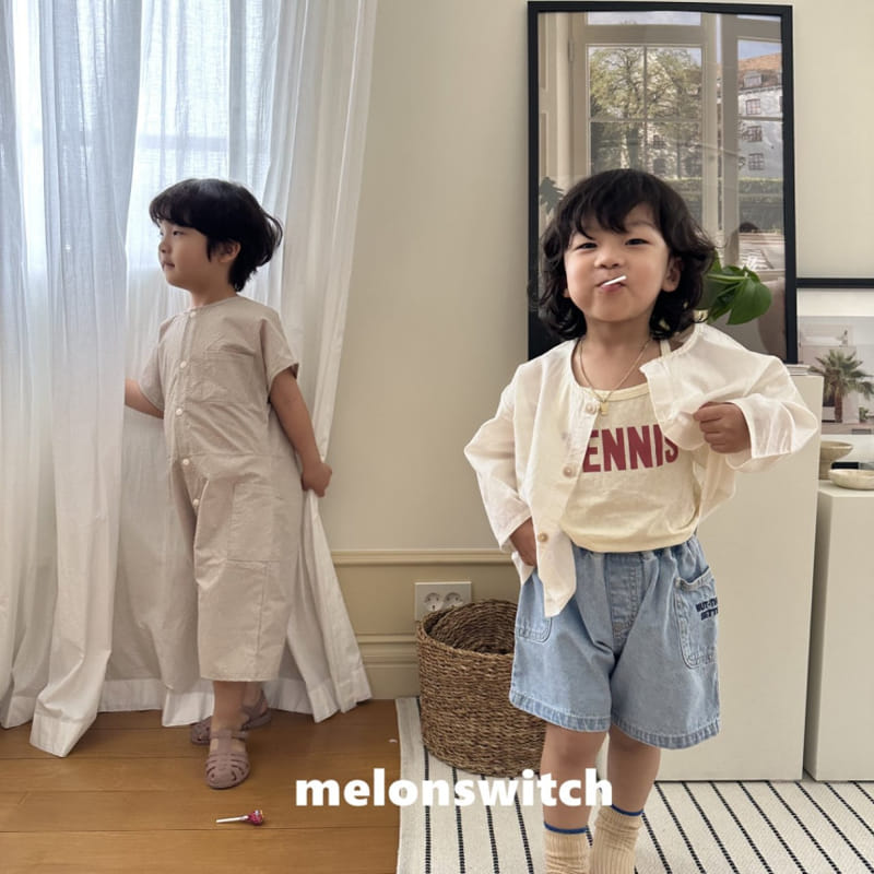Melon Switch - Korean Children Fashion - #fashionkids - Tennis Sleeveless - 8