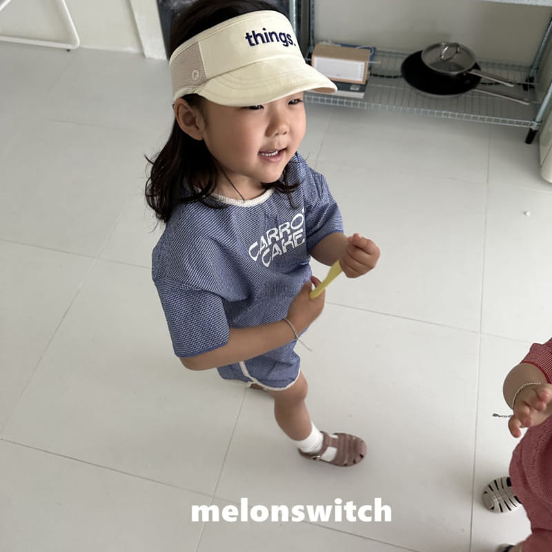 Melon Switch - Korean Children Fashion - #fashionkids - Thinks Sun Cap - 7