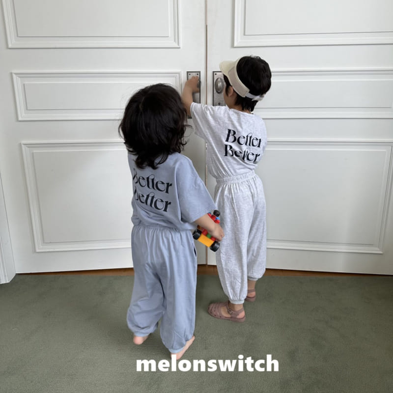 Melon Switch - Korean Children Fashion - #kidsshorts - Butter Top Bottom Set - 10