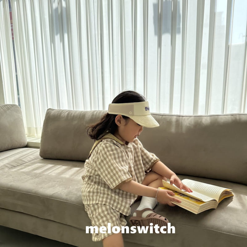 Melon Switch - Korean Children Fashion - #kidsshorts - Thinks Sun Cap - 8