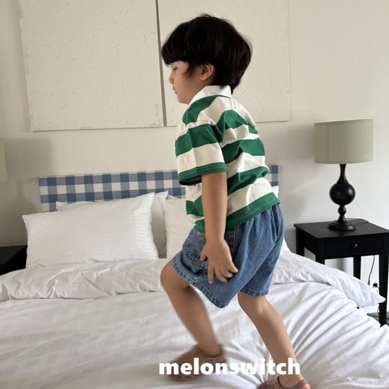 Melon Switch - Korean Children Fashion - #kidsstore - Don Walk Collar Tee - 10