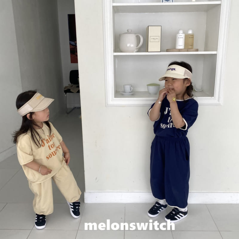 Melon Switch - Korean Children Fashion - #kidzfashiontrend - Summer Top Bottom Set - 10