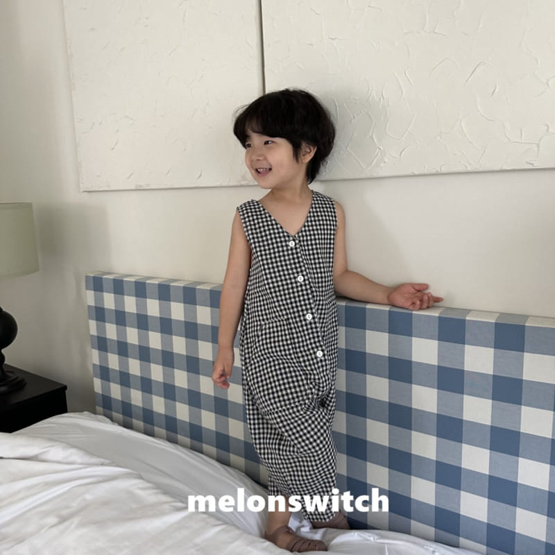 Melon Switch - Korean Children Fashion - #littlefashionista - Cro Jumpsuit - 6