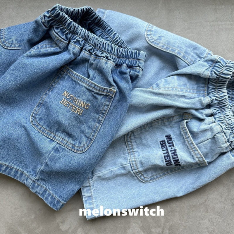 Melon Switch - Korean Children Fashion - #littlefashionista - Better Denim Shorts
