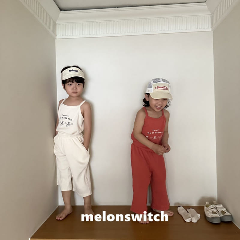 Melon Switch - Korean Children Fashion - #littlefashionista - Rabbit Top Bottom Set - 9