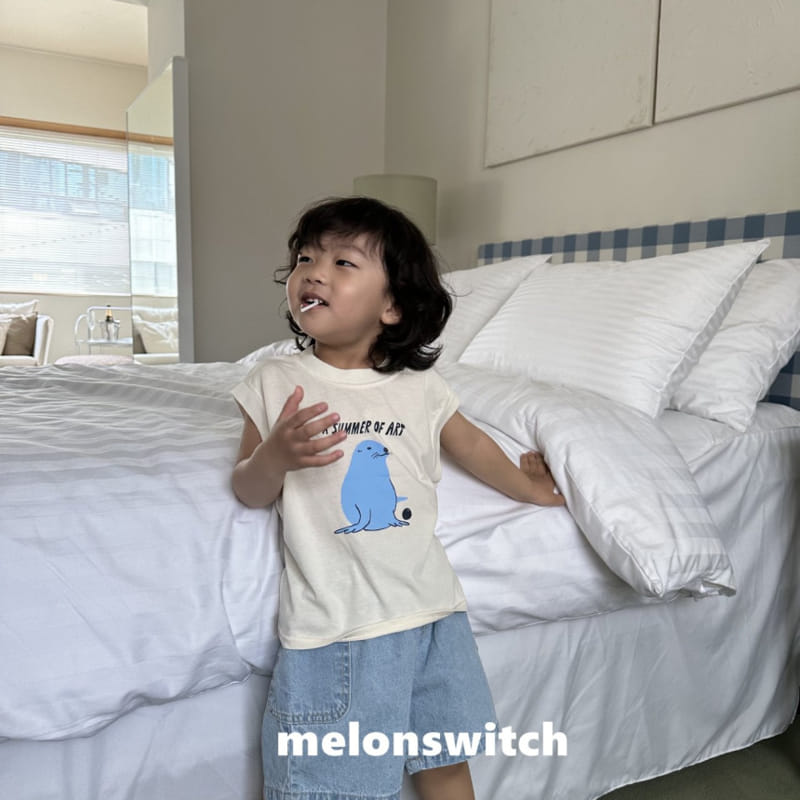 Melon Switch - Korean Children Fashion - #littlefashionista - Warer Dog Tee - 2