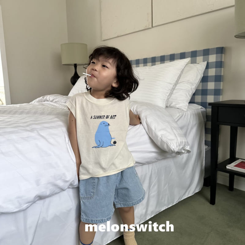 Melon Switch - Korean Children Fashion - #magicofchildhood - Warer Dog Tee - 3