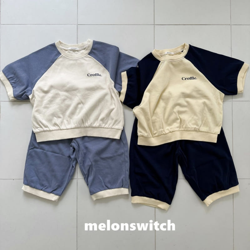 Melon Switch - Korean Children Fashion - #magicofchildhood - Raglan Top Bottom Set
