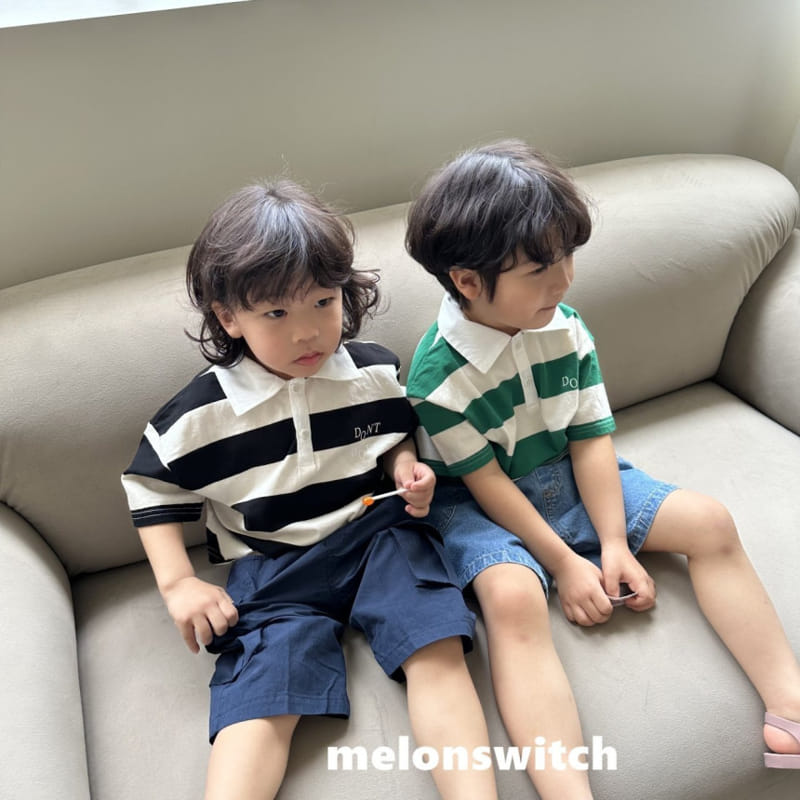 Melon Switch - Korean Children Fashion - #prettylittlegirls - Don Walk Collar Tee - 2
