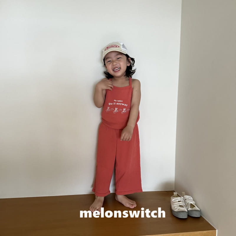 Melon Switch - Korean Children Fashion - #prettylittlegirls - Rabbit Top Bottom Set - 12