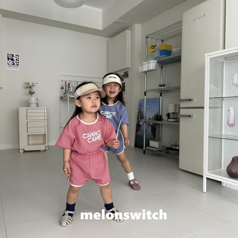 Melon Switch - Korean Children Fashion - #prettylittlegirls - Carrot Cake Top Bottom Set - 6