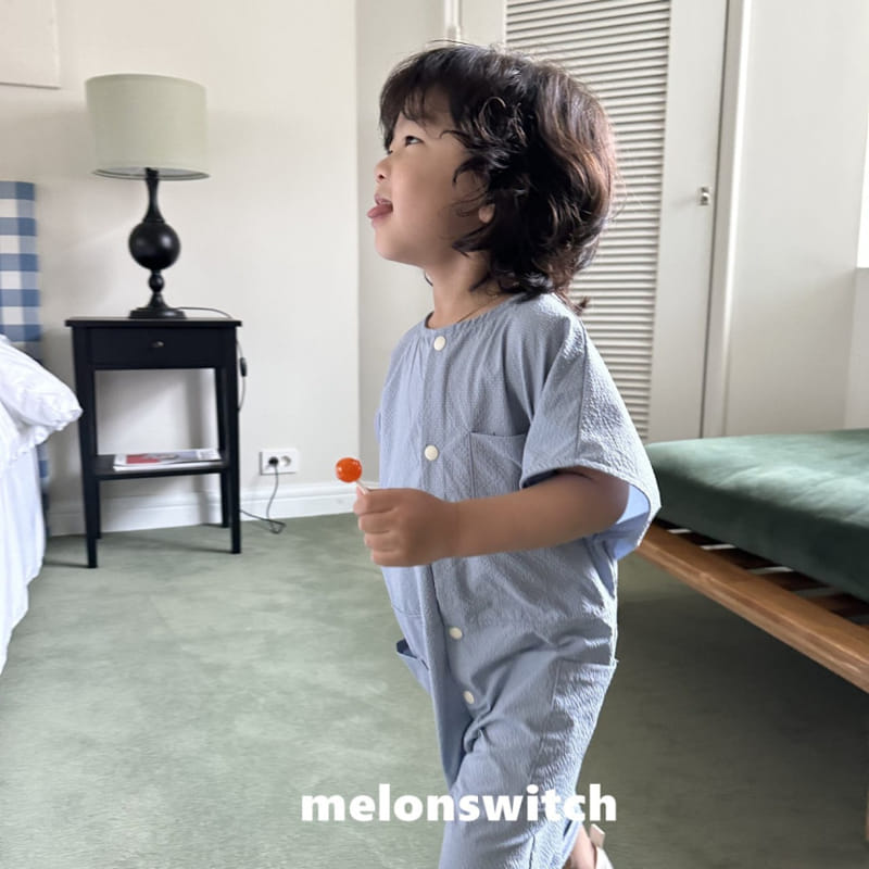 Melon Switch - Korean Children Fashion - #stylishchildhood - Seer Jumpsuit - 5