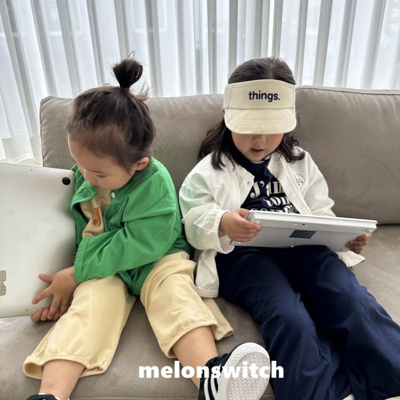 Melon Switch - Korean Children Fashion - #stylishchildhood - Thinks Sun Cap - 2