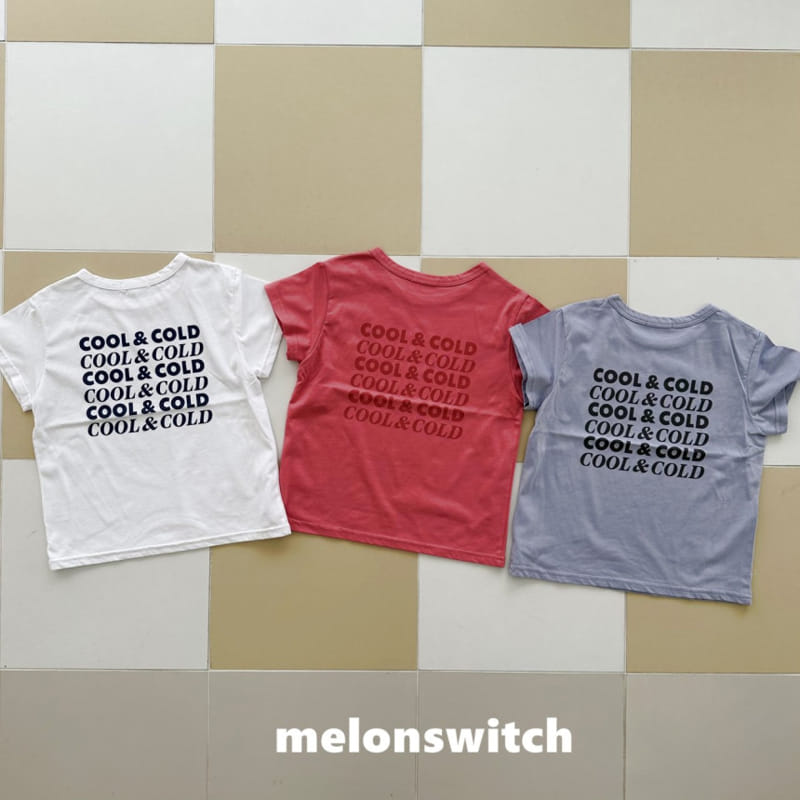 Melon Switch - Korean Children Fashion - #todddlerfashion - Cool And Cold Tee - 10