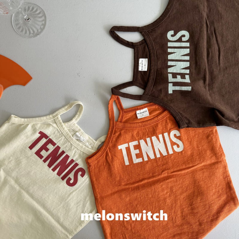Melon Switch - Korean Children Fashion - #todddlerfashion - Tennis Sleeveless