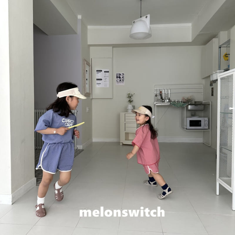 Melon Switch - Korean Children Fashion - #toddlerclothing - Carrot Cake Top Bottom Set - 8