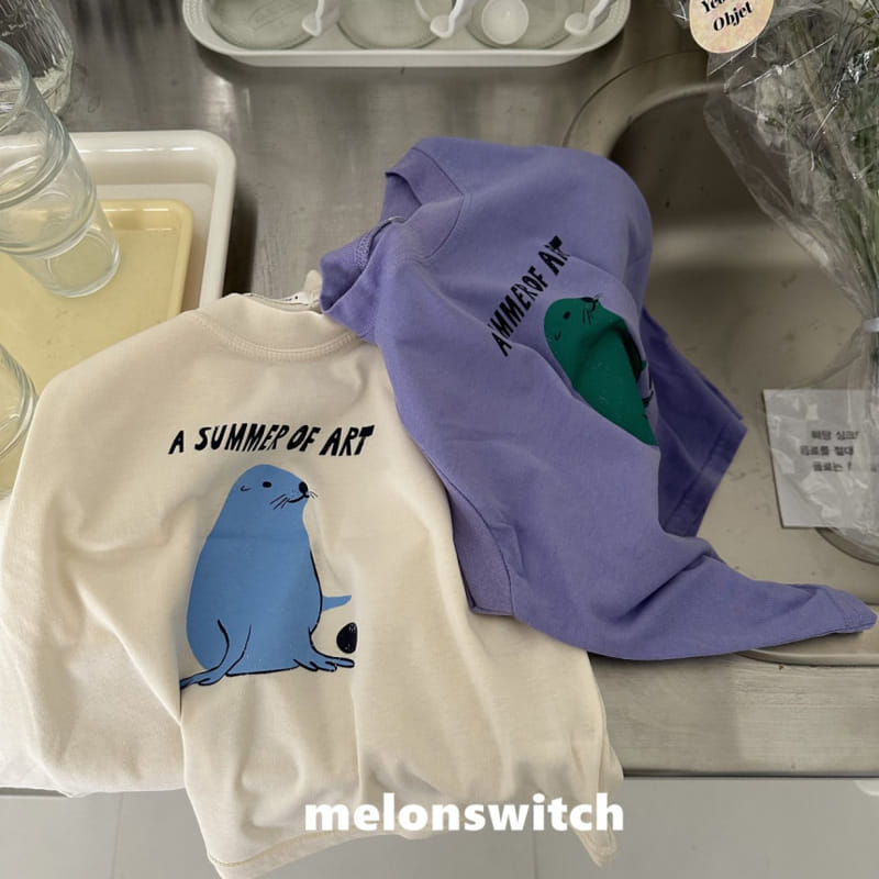 Melon Switch - Korean Children Fashion - #toddlerclothing - Warer Dog Tee - 7