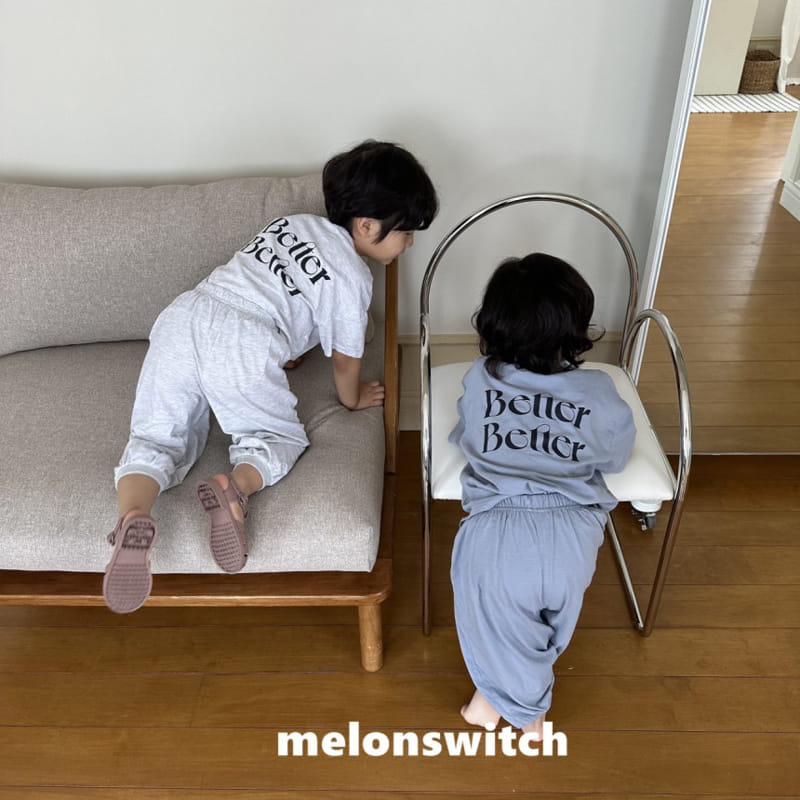 Melon Switch - Korean Children Fashion - #toddlerclothing - Butter Top Bottom Set - 3