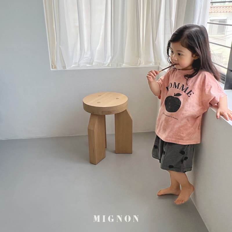 Mignon - Korean Children Fashion - #Kfashion4kids - Apple Tee - 5