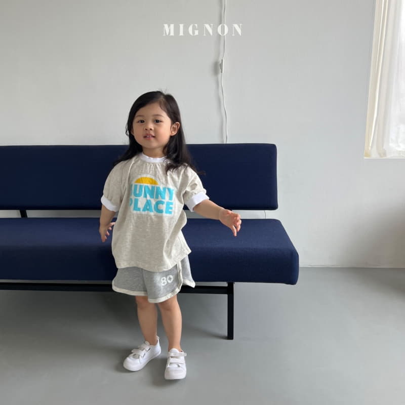 Mignon - Korean Children Fashion - #Kfashion4kids - Sunny Piping Tee - 2