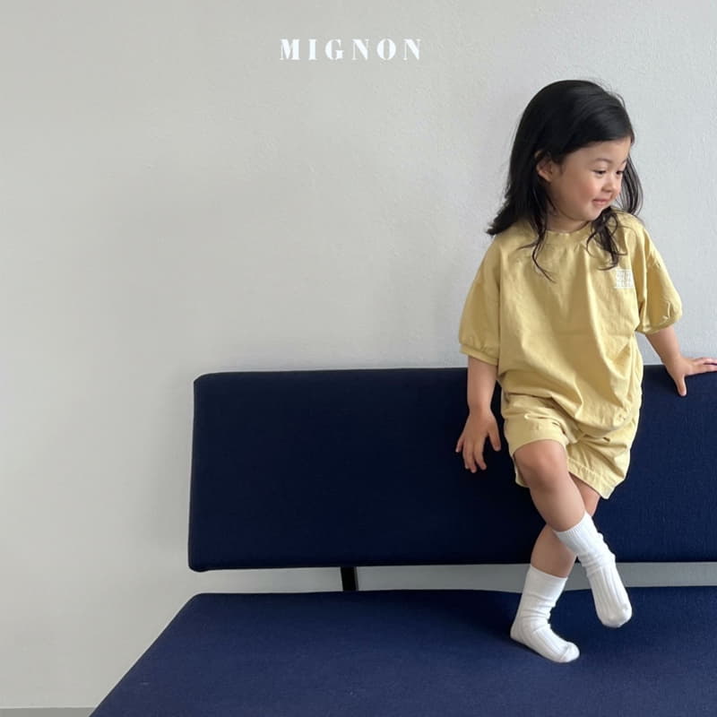 Mignon - Korean Children Fashion - #childofig - Us Top Bottom SET - 12