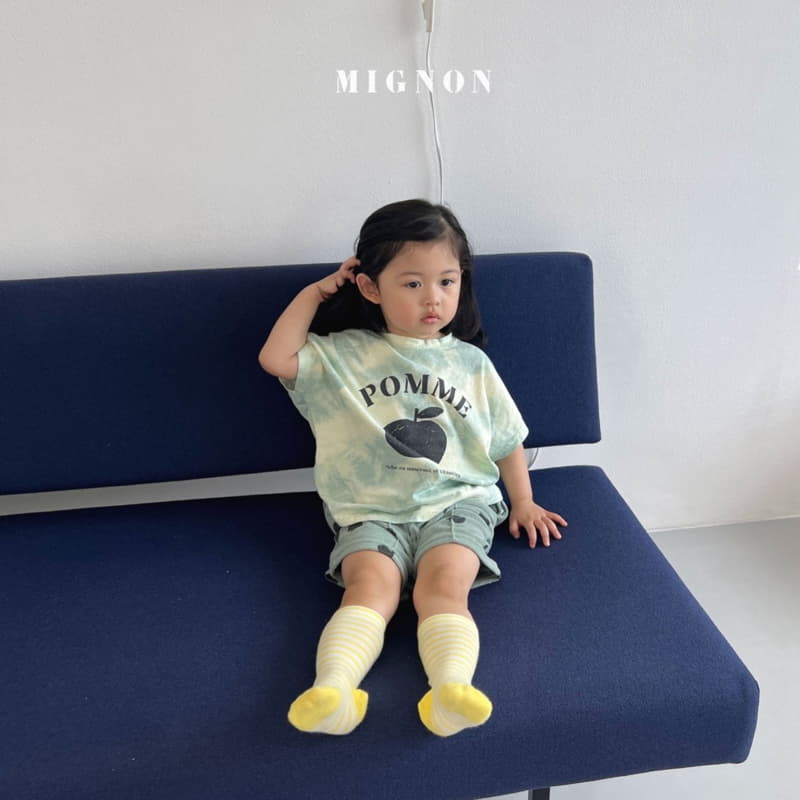 Mignon - Korean Children Fashion - #childofig - Apple Dolmon Tee - 10
