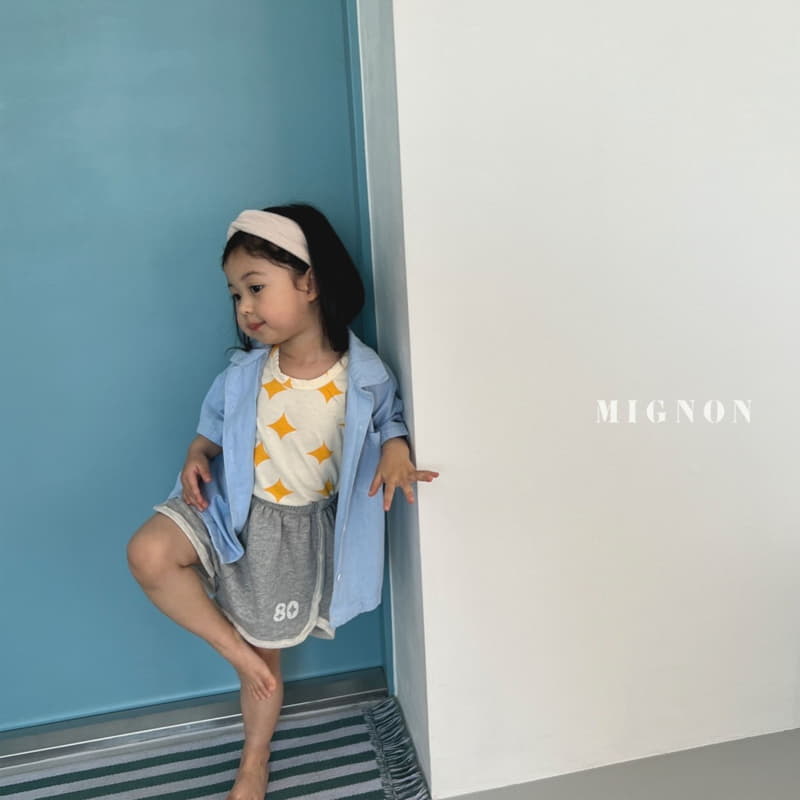 Mignon - Korean Children Fashion - #childofig - Shiny Sleeves Tee - 9