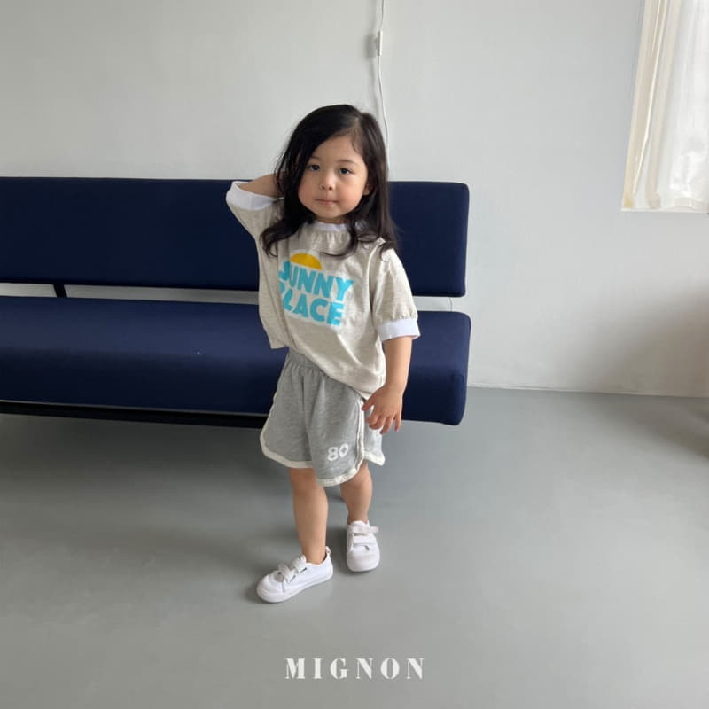 Mignon - Korean Children Fashion - #childofig - Sunny Piping Tee - 7
