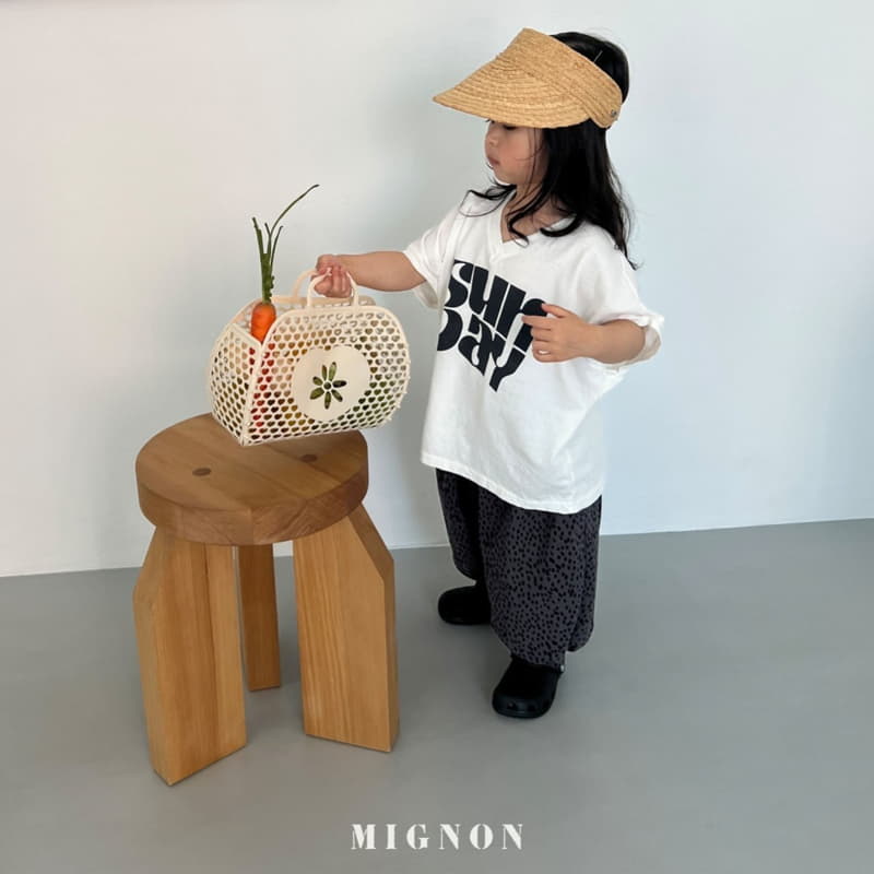 Mignon - Korean Children Fashion - #childrensboutique - Sunday Tee