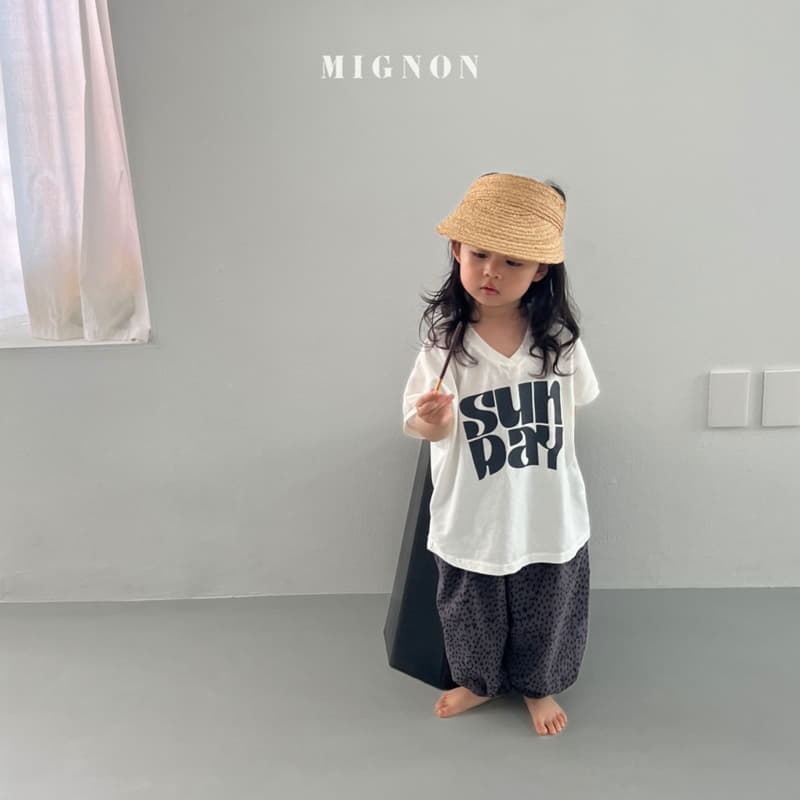 Mignon - Korean Children Fashion - #designkidswear - Sunday Tee - 2