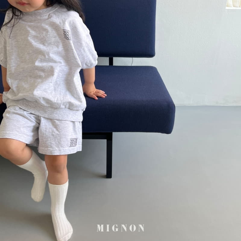 Mignon - Korean Children Fashion - #designkidswear - Us Top Bottom SET