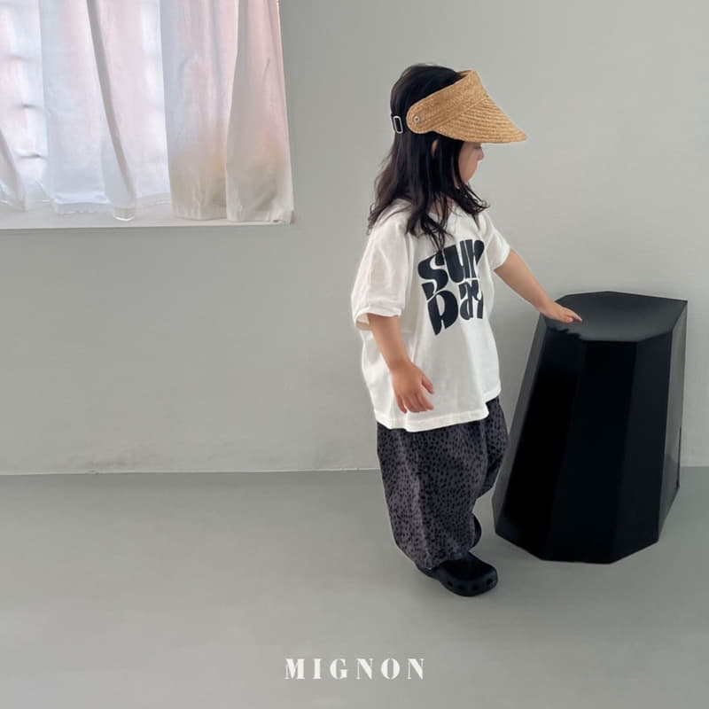 Mignon - Korean Children Fashion - #discoveringself - Sunday Tee - 4