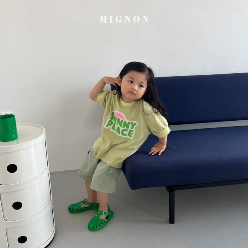 Mignon - Korean Children Fashion - #fashionkids - Sunny Piping Tee - 12
