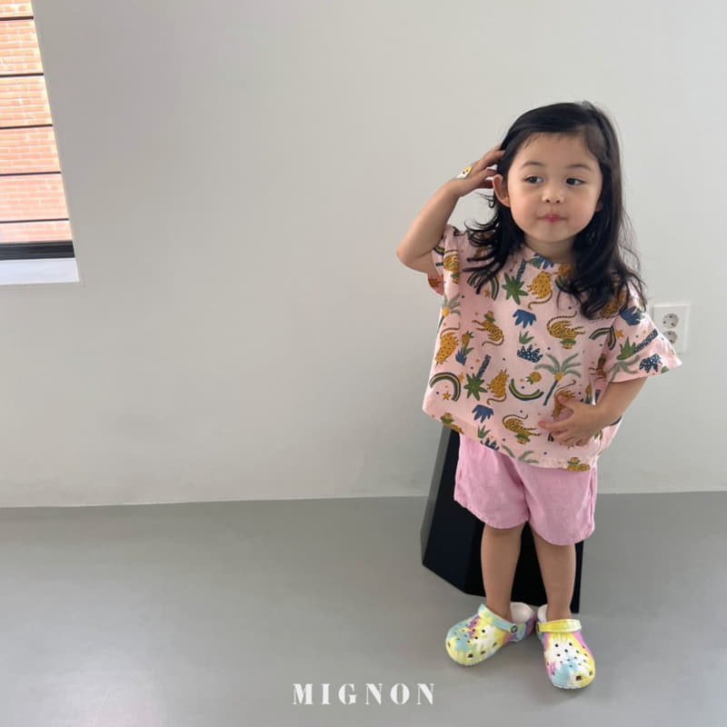 Mignon - Korean Children Fashion - #kidsshorts - Animal Tee - 6
