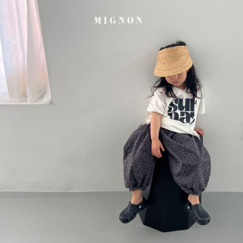 Mignon - Korean Children Fashion - #kidsshorts - Sunday Tee - 5