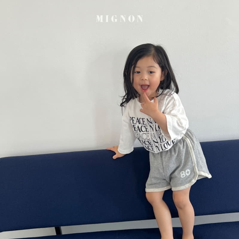 Mignon - Korean Children Fashion - #kidsshorts - 80 Piping Pants - 12