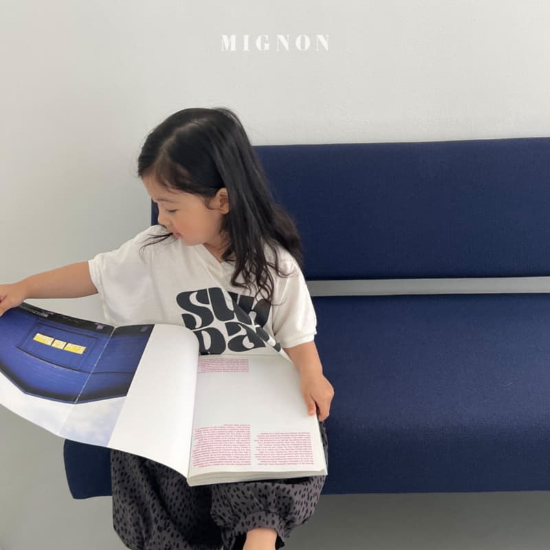 Mignon - Korean Children Fashion - #littlefashionista - Sunday Tee - 9