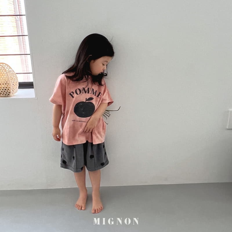 Mignon - Korean Children Fashion - #littlefashionista - Apple Tee - 6