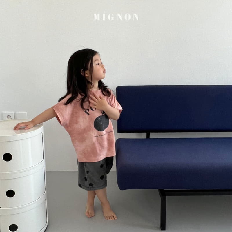 Mignon - Korean Children Fashion - #magicofchildhood - Apple Dolmon Tee - 6