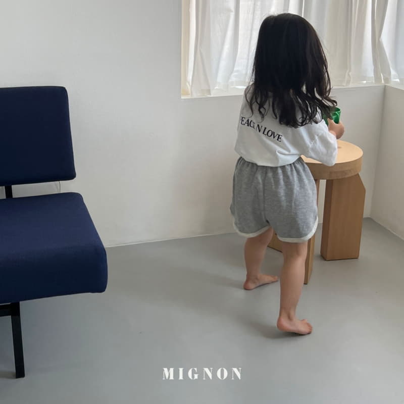 Mignon - Korean Children Fashion - #minifashionista - Piece And Love Tee - 3