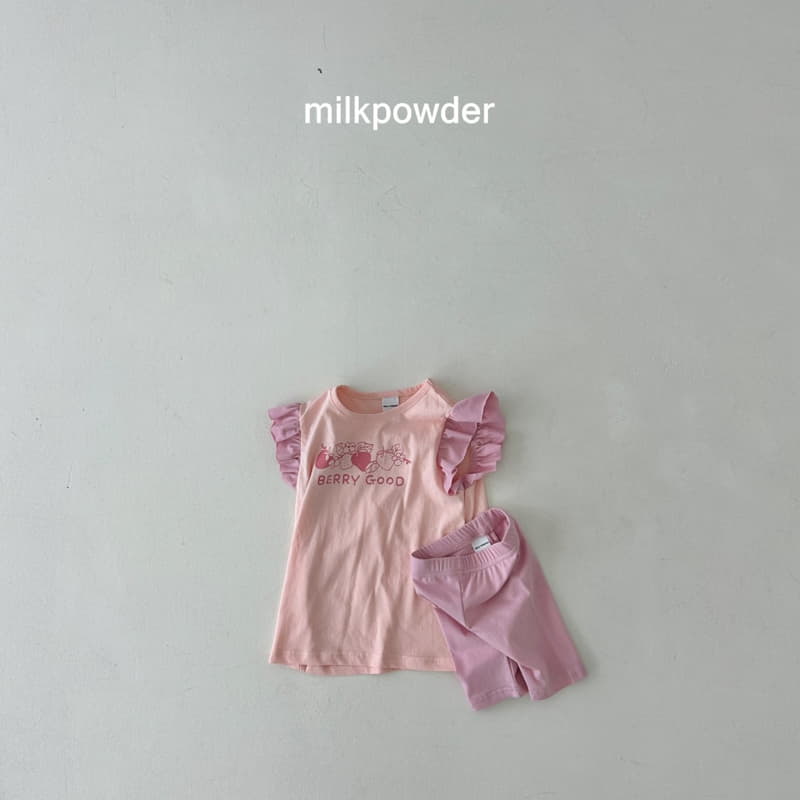Milk Powder - Korean Children Fashion - #Kfashion4kids - Verry Good Top Bottom Set - 12