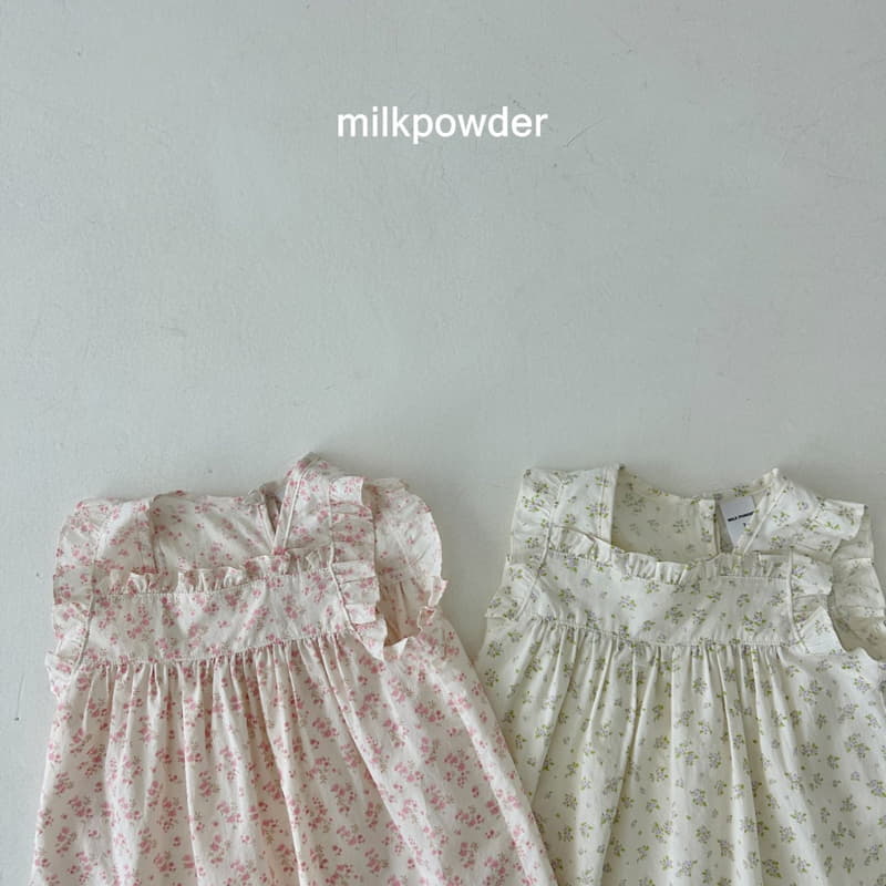 Milk Powder - Korean Children Fashion - #childrensboutique - Herb One-piece - 3