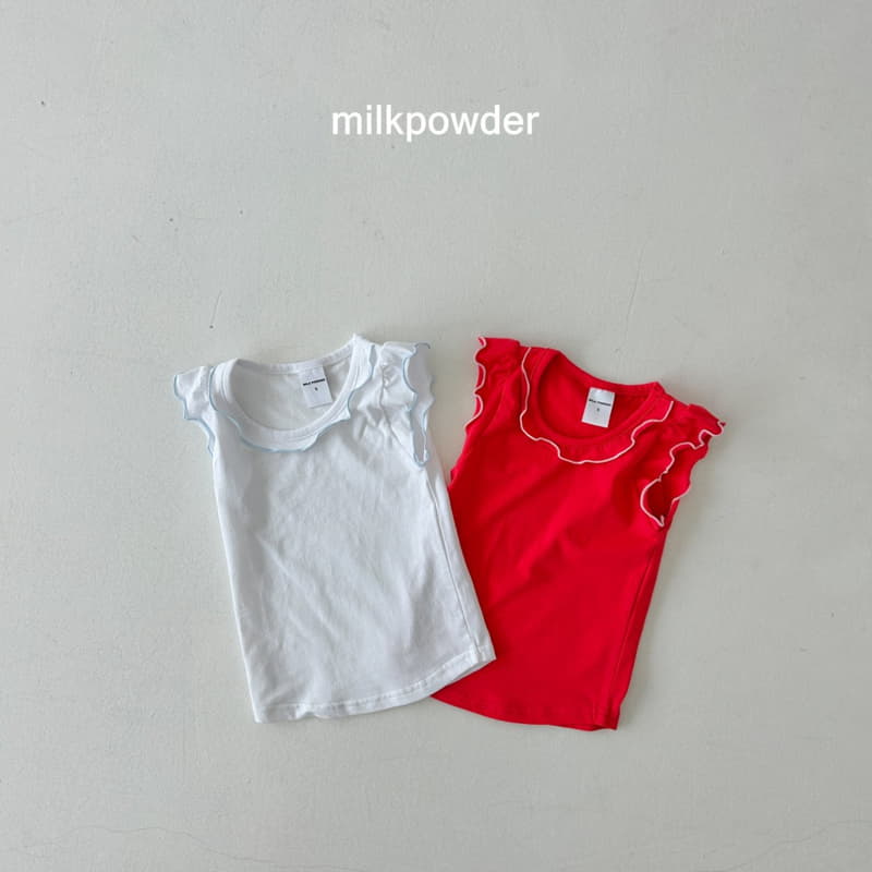Milk Powder - Korean Children Fashion - #designkidswear - Apple Tee