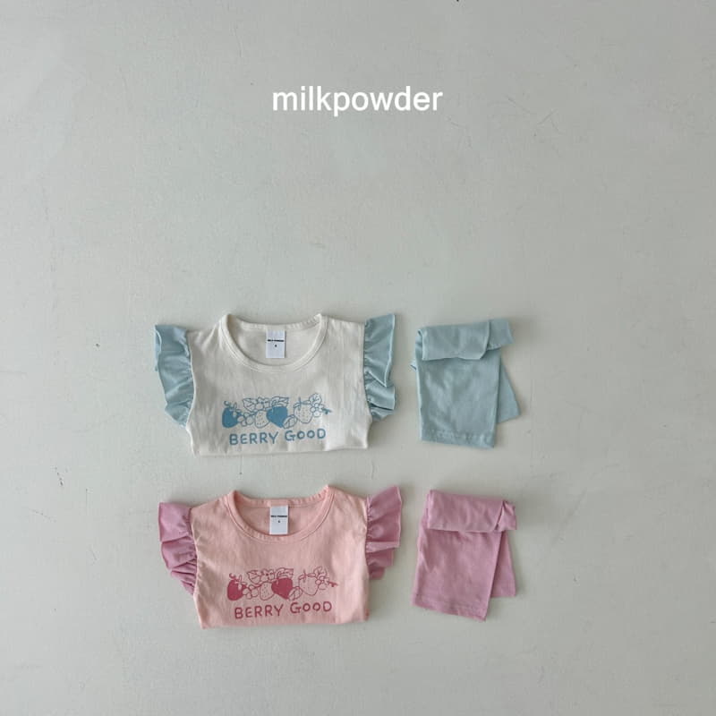 Milk Powder - Korean Children Fashion - #designkidswear - Verry Good Top Bottom Set - 6