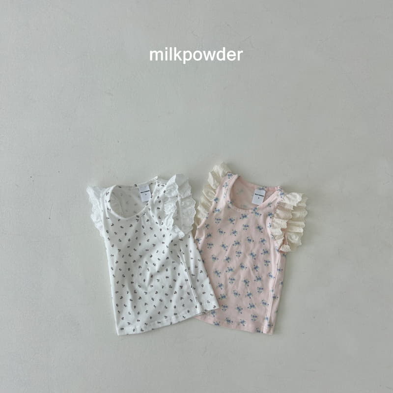 Milk Powder - Korean Children Fashion - #discoveringself - Sunny Tee