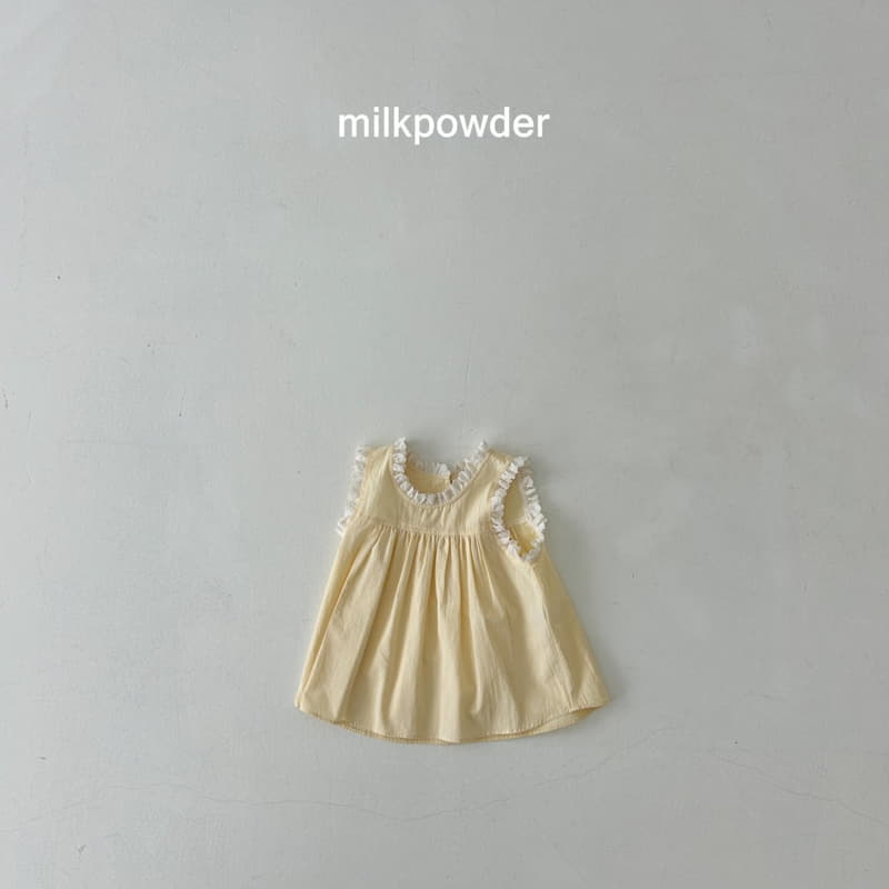 Milk Powder - Korean Children Fashion - #discoveringself - Lemon Blouse - 12
