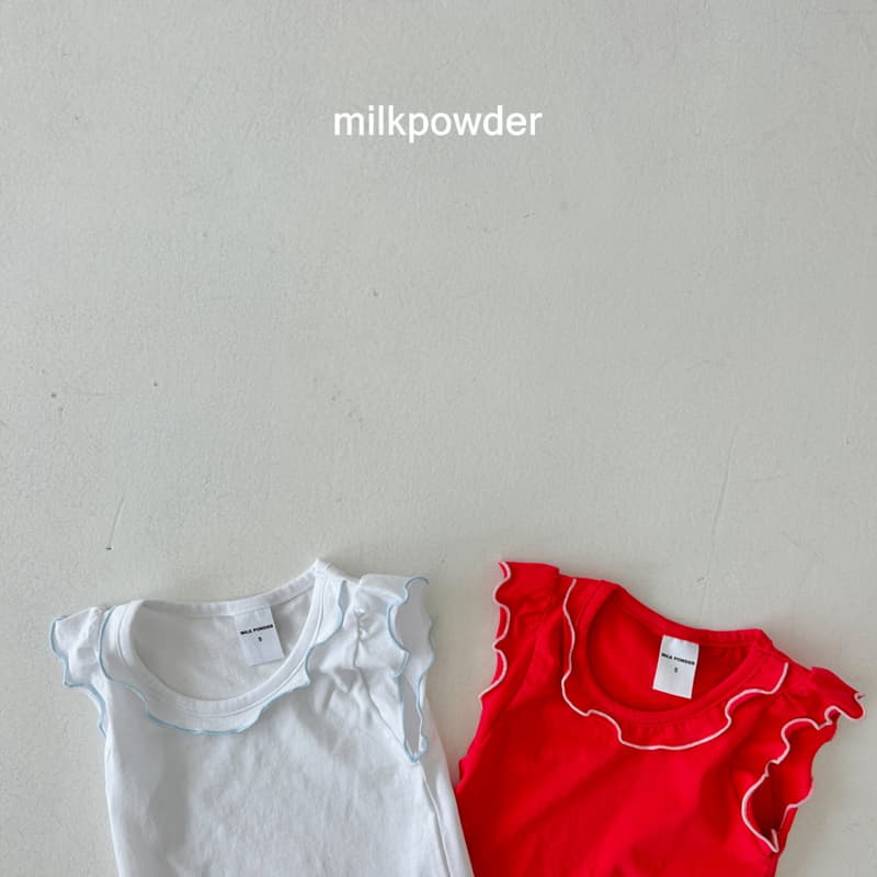 Milk Powder - Korean Children Fashion - #fashionkids - Apple Tee - 3